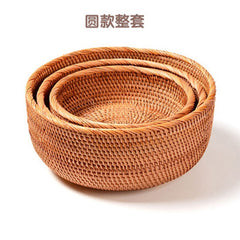 Handmade Vietnamese Wicker Basket Set