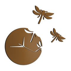 Acrylic Dragonfly Wall Clock