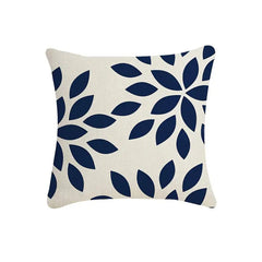 4pcs Geometric Linen Pillow Covers 18x18 Inch