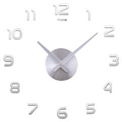 Large Acrylic Mirror Wall Clock (Nordic Style)