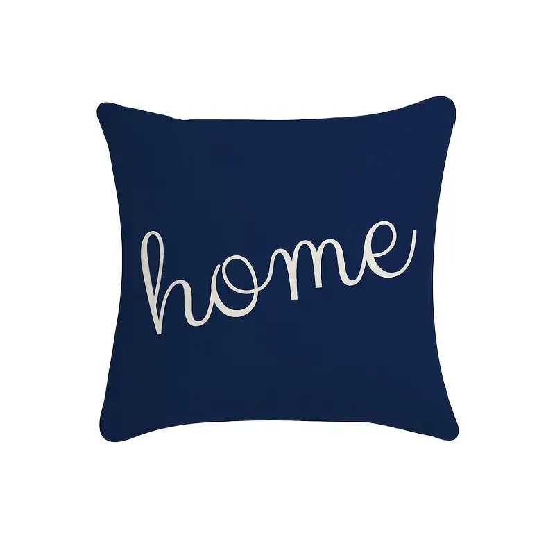 4pcs Geometric Linen Pillow Covers 18x18 Inch