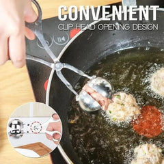 Meat Ball Maker Tool Stainless Steel Clip Round Rice Ball Shaper Spoon Meatball Making Mold Non Stick Stuffed Kitchen Gadget