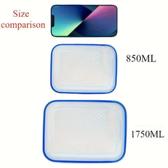 4pcs/Set Leak-Proof Food Storage Containers-Airtight, Stackable Meal Prep Boxes-Suitable for Fruits, Vegetables, Meat & Grains