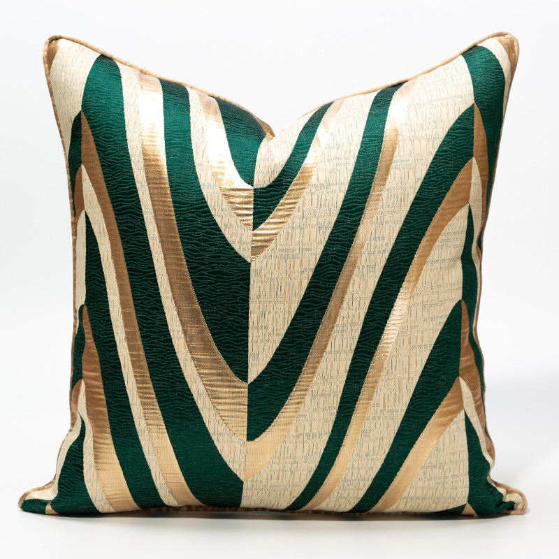 Modern Minimalist Gold Pillow
