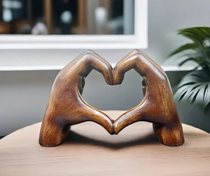I Love You So | Heart Resin Statue