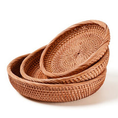 Handmade Vietnamese Wicker Basket Set